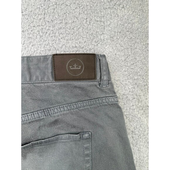 Peter Millar Wayfare Five pocket pant sateen feel size 38 gray - Picture 6 of 9